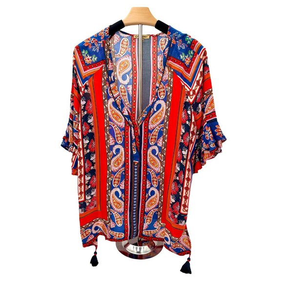 Democracy Bright Multicolor Tunic - Picture 2 of 3